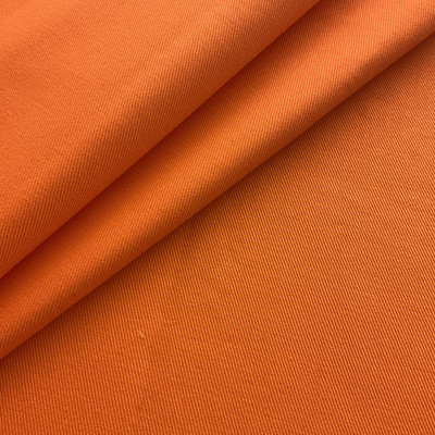 10 Oz. Bull Denim Orange | Heavyweight Denim Fabric | Home Decor Fabric | 54" Wide