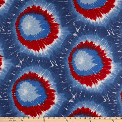 Premier Prints Mod Tie-Dyed Cotton Duck Freedom | Medium Weight Duck Fabric | Home Decor Fabric | 54" Wide