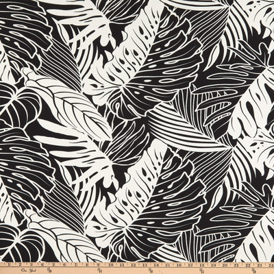 Tommy Bahama Outdoor Leaf Reef Tuxedo | Medium/Heavyweight Woven, Outdoor Fabric | Home Decor Fabric | 54" Wide