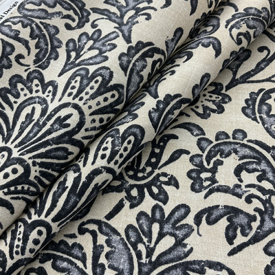 Tommy Bahama Outdoor Batiking Noir | Medium/Heavyweight Outdoor Fabric | Home Decor Fabric | 54" Wide