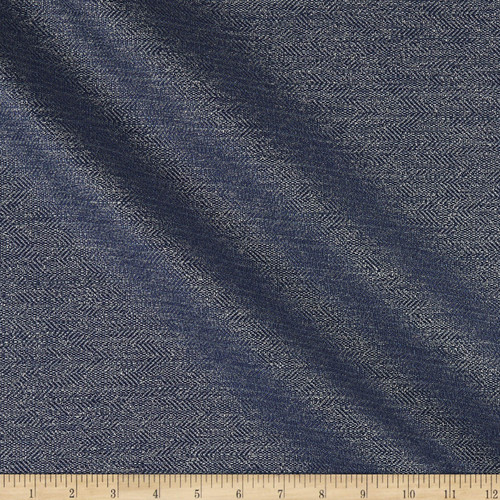 Artistry Santiago Jacquard Indigo Medium Weight Woven, Jacquard