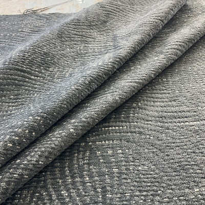 PKL Studio On the Surface Woven Charcoal | Very Heavyweight Woven Fabric | Home Decor Fabric | 55" Wide