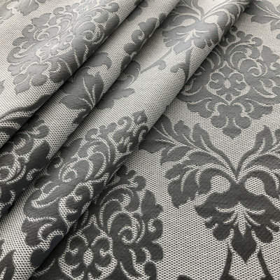 Eroica Astral Sublime Jacquard Graphite | Medium Weight Jacquard Fabric | Home Decor Fabric | 58" Wide