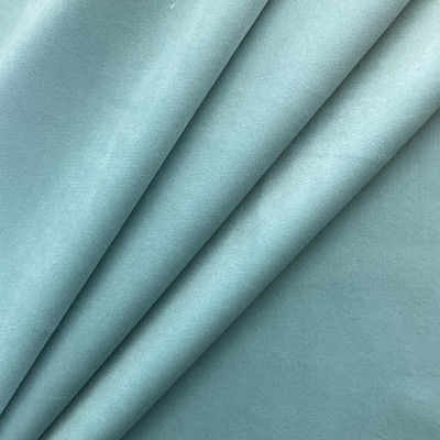 Como High Durability Knit Velvet Aqua | Medium Weight Velvet Fabric | Home Decor Fabric | 56" Wide