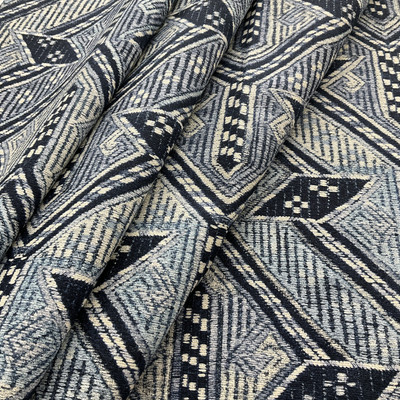 PKL Studio Anatalya Basketweave Indigo | Medium Weight Basketweave Fabric | Home Decor Fabric | 54" Wide