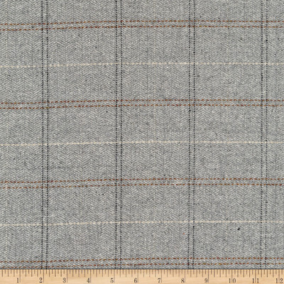 P Kaufmann Highland Romance Duncan Wool Stone | Medium/Heavyweight Wool Fabric | Home Decor Fabric | 54" Wide