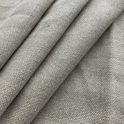 26.5 Oz 100 Linen Calgary Basketweave Natural Very Heavyweight Linen