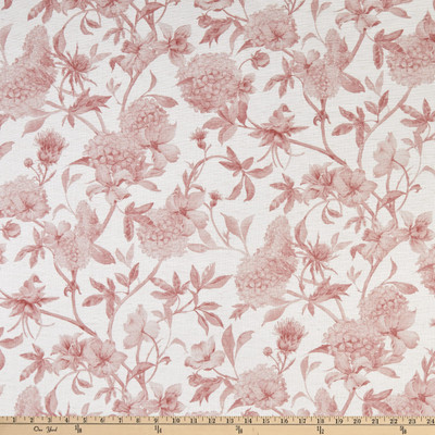 Claridge Home Hydrangea Cloud Woven Pink | Very Lightweight Woven Fabric | Home Decor Fabric | 54" Wide