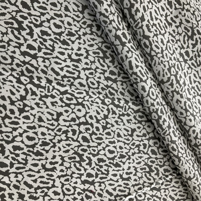 Smoke Grey Global Geos Cheetah Twill Smoke Gray | Medium Weight Twill Fabric | Home Decor Fabric | 54" Wide