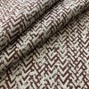 Range Broken Chevron Mudcloth Jacquard Curry | Medium/Heavyweight Jacquard Fabric | Home Decor Fabric | 54" Wide