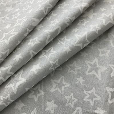 Luna Sliver Premier Prints Twinkle Metallic Duck Luna Silver | Medium Weight Duck Fabric | Home Decor Fabric | 54" Wide