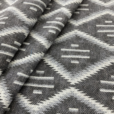 PKL Studio Modern Heirloom Basketweave Noir | Medium/Heavyweight Basketweave Fabric | Home Decor Fabric | 54" Wide