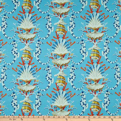 Harrison Howard Mariner's Song Slub Duck Luna | Medium Weight Duck Fabric | Home Decor Fabric | 54" Wide