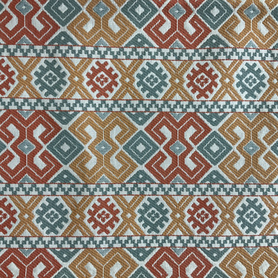 Artistry Tribal Southwest Fernando Woven Tango | Home Decor Fabric | 58" Wide