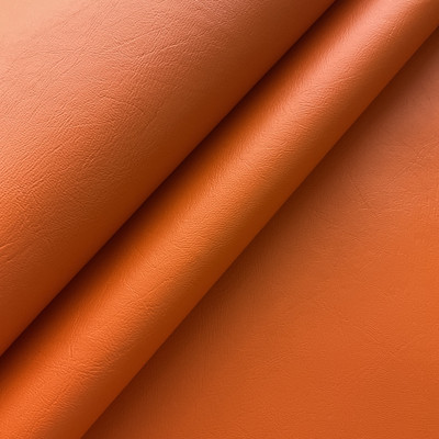 Vinyl Orange | Very Heavyweight Vinyl Fabric | Home Decor Fabric | 54" Wide