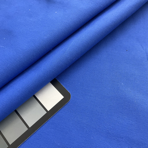 9 oz. Organic Cotton Duck Marine Blue Medium/Heavyweight Duck Fabric Home Decor Fabric 60