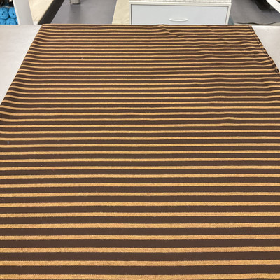 Brown and Copper Stripes | Outdoor Fabric 54" wide