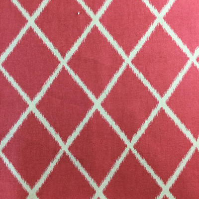 4.5 Yard Piece of Rafi in Persimmon by Golding Fabrics | Red / Tan | Home Decor Fabric | Light Upholstery / Drapery | 54" Wide | By the Yard