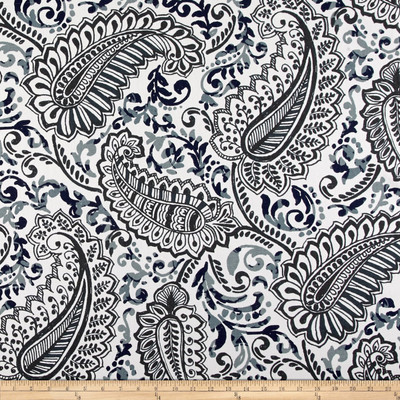 3.25 Yard Piece of Premier Prints Shannon Vintage Indigo | Medium Weight Duck Fabric | Home Decor Fabric | 54" Wide