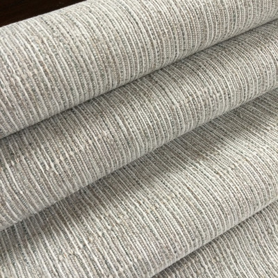 0.8 Yard Piece of Gray / White / Blue Textured Weave | Yolo by Richloom | Heavy Upholstery Fabric | 54" Wide | By the Yard