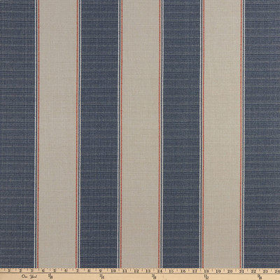 3.5 Yard Piece of Performatex Cabana Stitchover Outdoor Woven Smoke Blue | Heavyweight Woven, Outdoor Fabric | Home Decor Fabric | 54" Wide