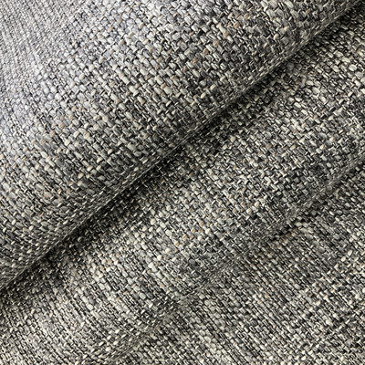 Victoria in Pewter | Upholstery Fabric | Heather Grey Slub | Commercial / High Performance | 54" Wide | By the Yard