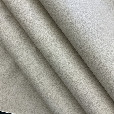 Cycle in Vista Off White | Faux Leather Upholstery Fabric | Light Pebbled Grain | Vinyl | Heavy Weight / Durable | 54" Wide | By the Yard