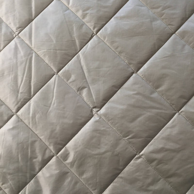 4 Yard Piece of Lofty Pre-Quilted Diamonds | Heavyweight Fabric | Blankets | 54 W | By the Yard