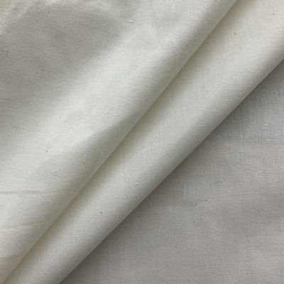 Solid Ivory Off White Drapery Lining Fabric | Light Weight | 60" Wide | By the Yard