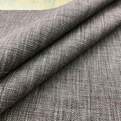 Otis in Aubergine Upholstery Fabric | Heathered Dark Purple | Commercial Grade / High Performance | 54" Wide | By the Yard