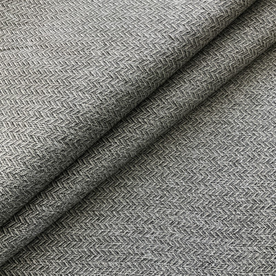 Grey and Beige Chevron Weave | Upholstery Fabric | Commercial Grade / High Performance | 54" Wide | By the Yard