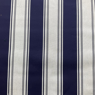 Sunbrella-like Stripe Captain Navy / White | Outdoor Fabric | Awning Weight | Solution Dyed Acrylic | 46" Wide | By the Yard