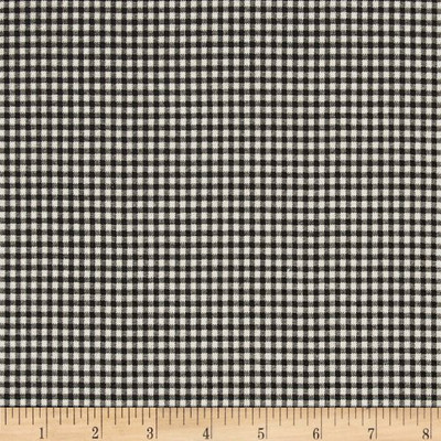 1.25 Yard Piece of Magnolia Home Madrid Check Black | Medium Weight Duck Fabric | Home Decor Fabric