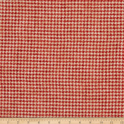 2.5 Yard Piece of P Kaufmann Dunbar Yarn Dyed Chenille Strawberry | Heavyweight Chenille Fabric | Home Decor Fabric | 54" Wide