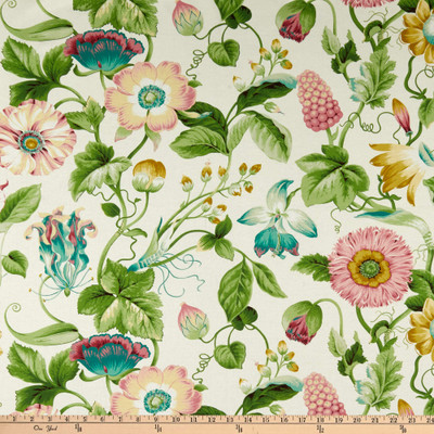 1.5 Yard Piece of P Kaufmann Keilani Duck Spring | Medium Weight Duck Fabric | Home Decor Fabric | 54" Wide