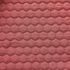 Honeycomb in Poppy | Pre Quilted Upholstery Fabric | Hexagons in Solid Red | Heavyweight | 54" Wide | By the Yard