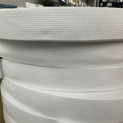 1.5 Inch White Lightweight Polyster Webbing / Binding / ediging / Trim | By The Yard