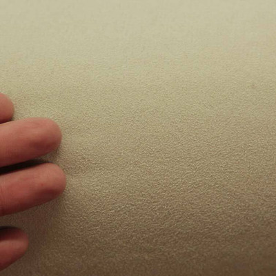 1 Yard Piece of Light Tan Microfiber Upholstery Drapery Fabric By The Yard Lightweight 54 Inches