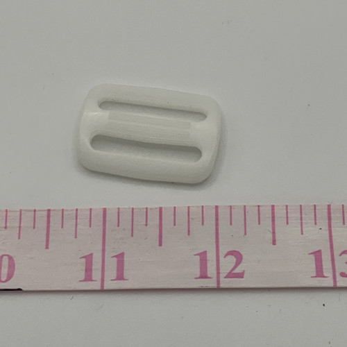 1 Inch Adjuster Slide | White | Plastic Hardware | Use for Bags ...