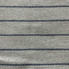 Baychester in Denim | Upholstery Fabric | Stripes in Grey / Beige / Blue | Richloom | Heavyweight | 54" Wide | By the Yard