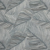 Richloom Fortress Clear Flutter in Cloud | Upholstery Fabric | Leaf Design in Blue and White | Heavyweight | 54" Wide | By the Yard
