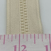 #5 MOLDED CHAIN Zipper | Marine / Heavy Duty |  5/8" NATURAL