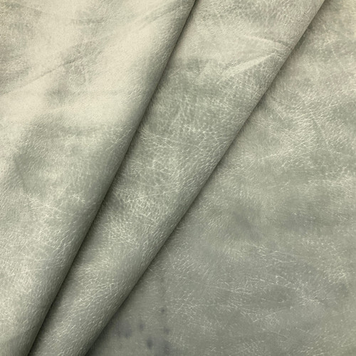 Mottled Design Flocked Velvet in Grey | Upholstery Fabric | Heavy ...