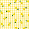 Michael Miller Lemon Fresh DC10562 Blue Lemon Squeeze | SOLD BY THE HALF-YARD