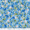 QT Fabrics This & That VIII Blueberries 29401-B Blue | PER HALF YARD