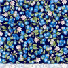 QT Fabrics This & That VIII Blueberries 29401-N Black | PER HALF YARD