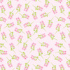 Benartex Chalk Garden Sprigs 13382-01 Light Pink | Per Half Yard