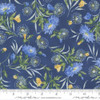 Moda Summer Breeze 33682-16 Navy Flower Patch Dandelions | Per Half Yard