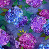 QT Fabrics Hydrangea Blooms 29558-W Large Hydrangeas | Sold By Half-Yard