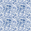 PB Indigo Petals by Beth Grove - Tonal Leaves Blue | Per Half Yard